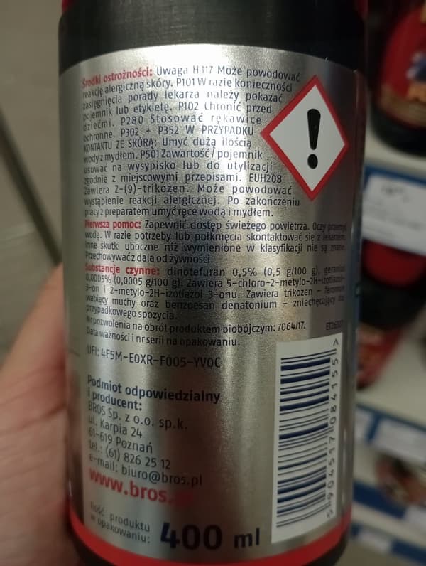 Venit nestemäinen kärpästen torjunta-aine 400 ml
