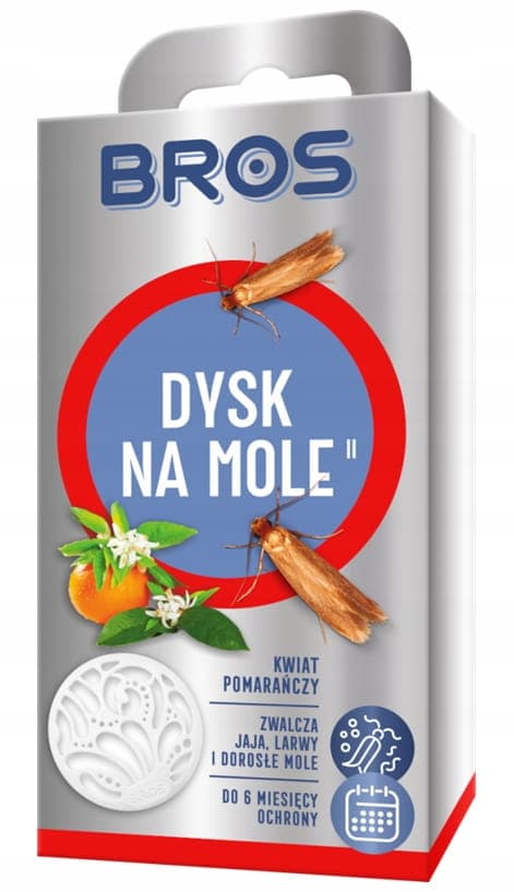 Moth Disk 250 mg Apelsinblomma Skyddar upp till 6 månader
