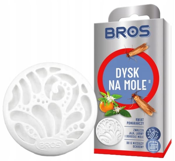 Moth Disk 250 mg Apelsinblomma Skyddar upp till 6 månader