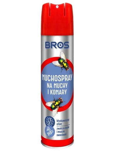 Bros Flue- og Myggespray 0,4L Insekt Aerosol