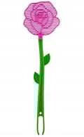 Miniatyrbillede 1 af 2: Blomsterformet plastikflue- og myggesmækker