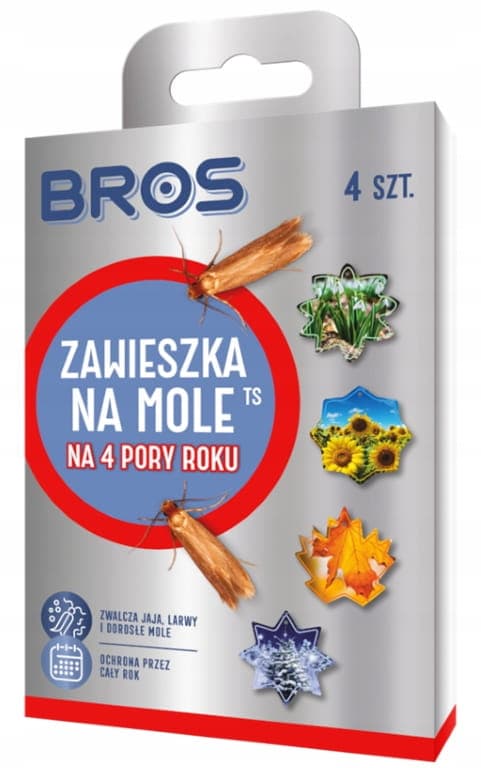 Bros Mølbøjle 4 stk. - effektiv i 4 sæsoner
