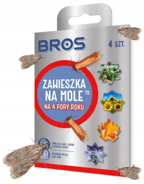 Bros Mølbøjle 4 stk. - effektiv i 4 sæsoner