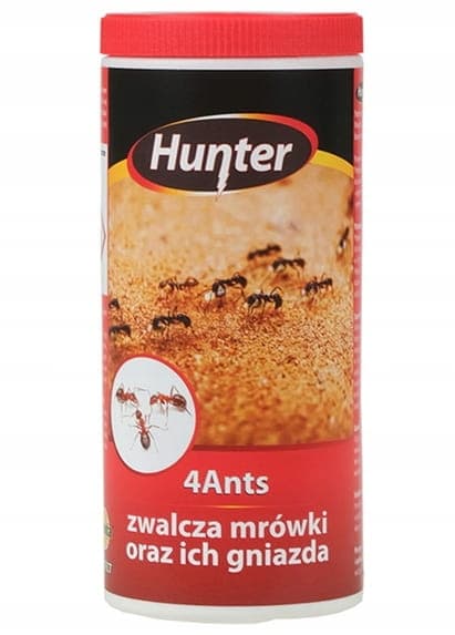 Hunter-muurahaisjauhe 250 g Tehokas muurahaisten ja niiden pesien tuhoaminen