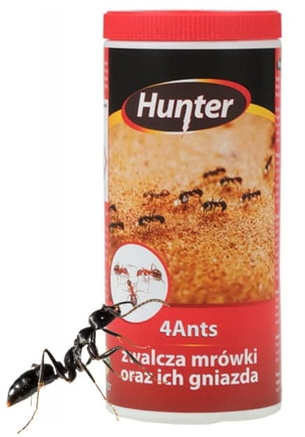 Hunter-muurahaisjauhe 250 g Tehokas muurahaisten ja niiden pesien tuhoaminen