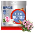 Miniatyrbillede 1 af 2: Bros Blomstermølkugler 20 stk. Effektiv beskyttelse mod møl