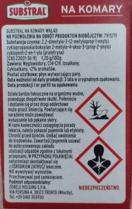 Elektromyggespraypatron 35 ml 1 stk.