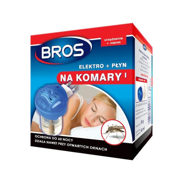 Elektro + flydende myggemiddel til kontakt 40 ml
