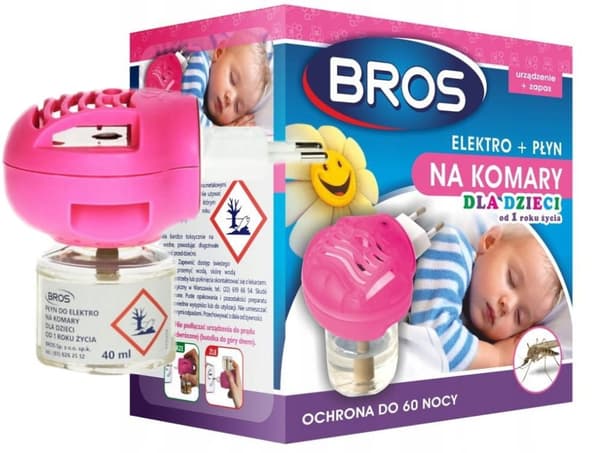 Hyttyskarkote lapsille 1-vuotiaasta alkaen Elektro + neste 40ml