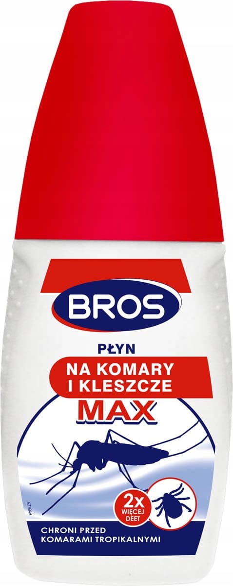 Bros MAX Mygge- og flåtafvisende middel 50 ml