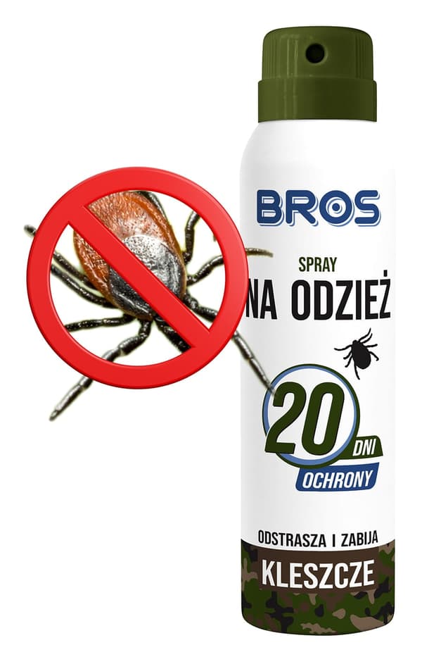 Spray til tøj mod flåter 90 ml