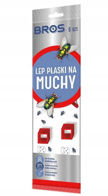 Bros flat flugpapper är en effektiv insektsfälla