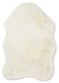 Miniatyrbild 1 av 2: Skinnwille Fluffy Fäll, Ivory (Vit)