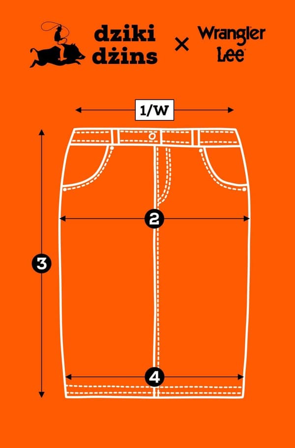 Wrangler JEANSKJOL MINIKJOL KORT JEANSKJOL MED ÖPPNING FRAM M