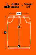 Miniatyrbillede 2 af 8: Wrangler DENIM MINI NEDERDEL KORT DENIM NEDERDEL MED ÅBNING FORAN S