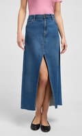 Pikkukuva 3 / 9: Lee MAXI SKIRT Waterfall LONG DENIM SKIRT ETURAUHO W27