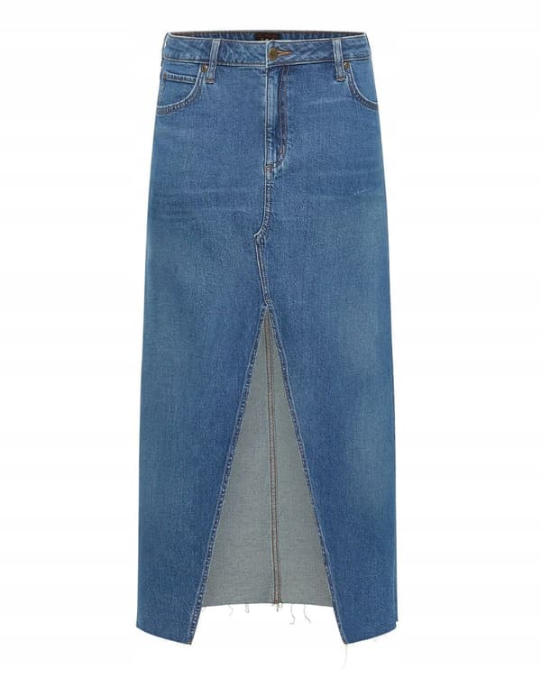 Lee MAXI SKIRT Waterfall LONG DENIM SKIRT ETURAUHO W27