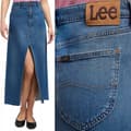 Pikkukuva 1 / 9: Lee MAXI SKIRT Waterfall LONG DENIM SKIRT ETURAUHO W27