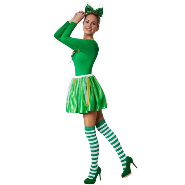 St. Patrick’s Day tylskørt i nationalfarverne