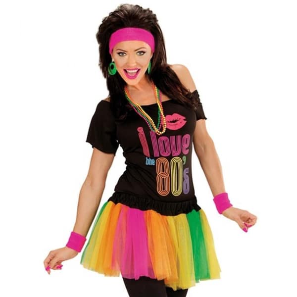 Pride färgad kjol Tutukjol Regnbågsfärgad