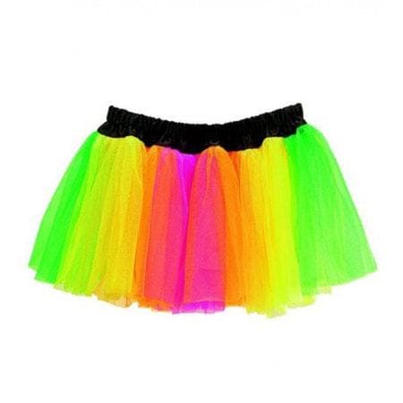 Pride färgad kjol Tutukjol Regnbågsfärgad