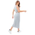 Miniatyrbillede 2 af 2: Justhype Sweat Midi Skirt Loungewear Set LABON007, Kvinde, Nederdel, Grå