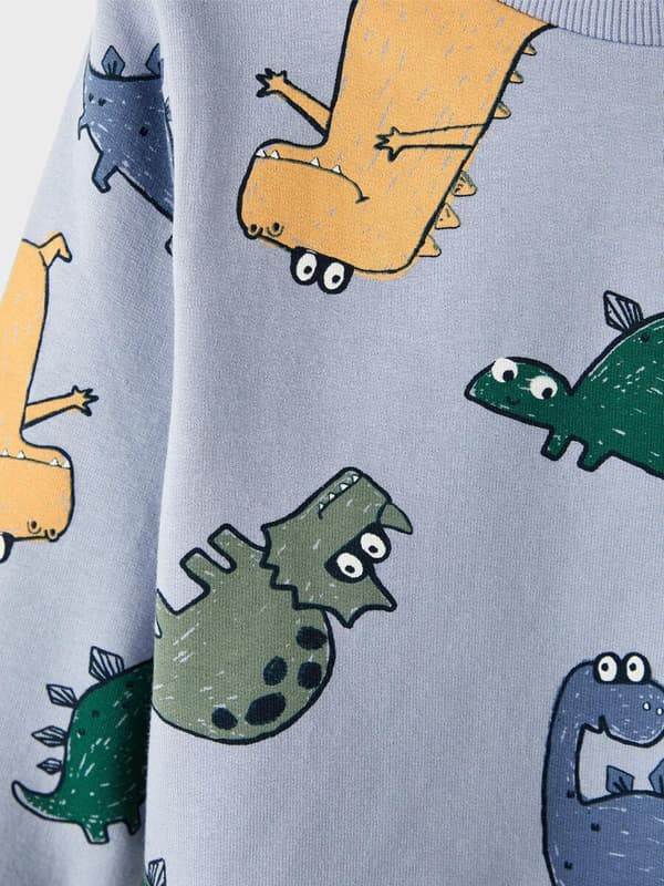 Name it Mini Sweattröja Dinosaurie, Storlek 110