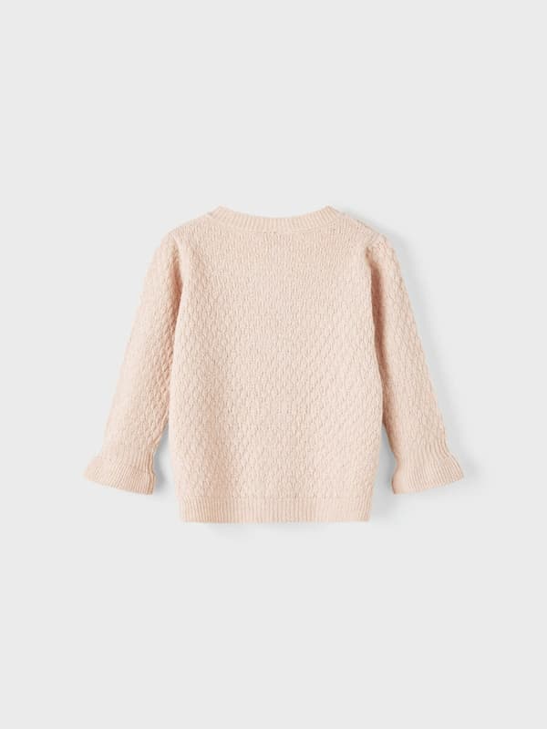 Name it Stickad Kofta Rosa, Storlek 92