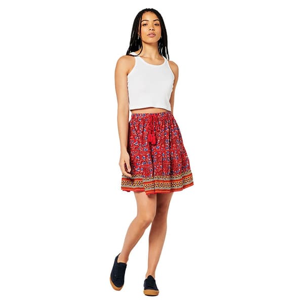 Superdry Kjol Vintage Embellished Mini Röd L Kvinna