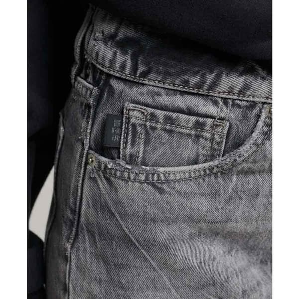 Superdry Kjol Vintage Denim Mini Grå 30 Kvinna
