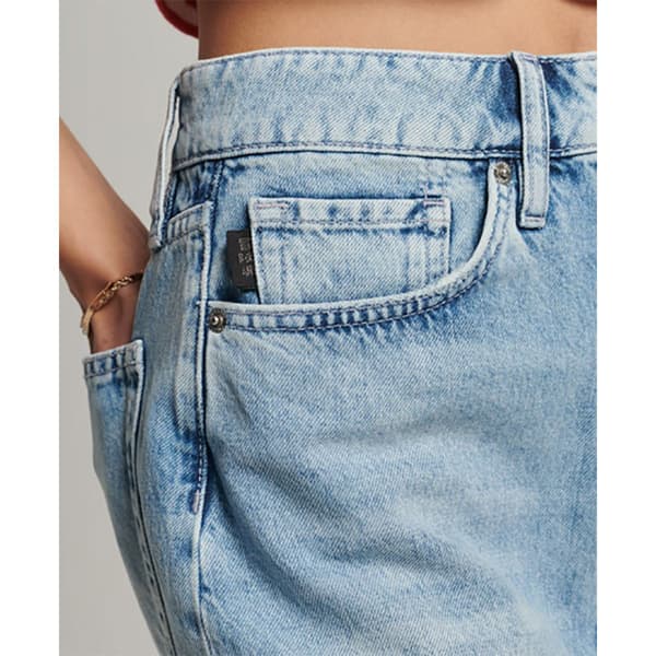Superdry Kjol Vintage Denim Mini Blå 30 Kvinna