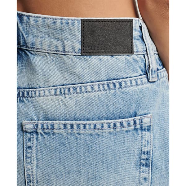 Superdry Kjol Vintage Denim Mini Blå 30 Kvinna