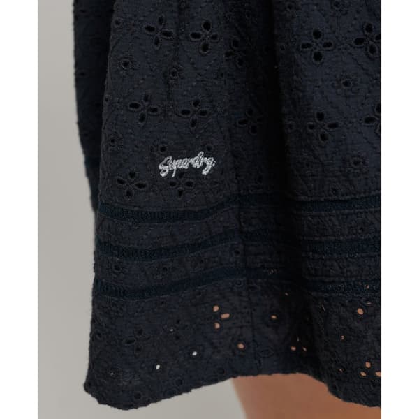 Superdry Hame Vintage Lace Mini Musta XS Nainen