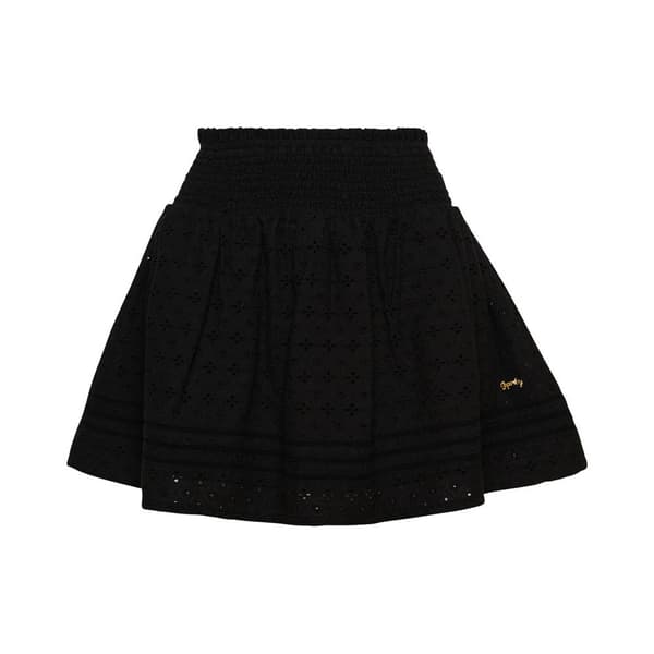 Superdry Kjol Vintage Lace Mini Svart XL Kvinna