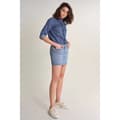 Miniatyrbillede 4 af 5: Salsa Jeans Nederdel Push Up Shape Up Denim Mini Blå 27 Kvinde