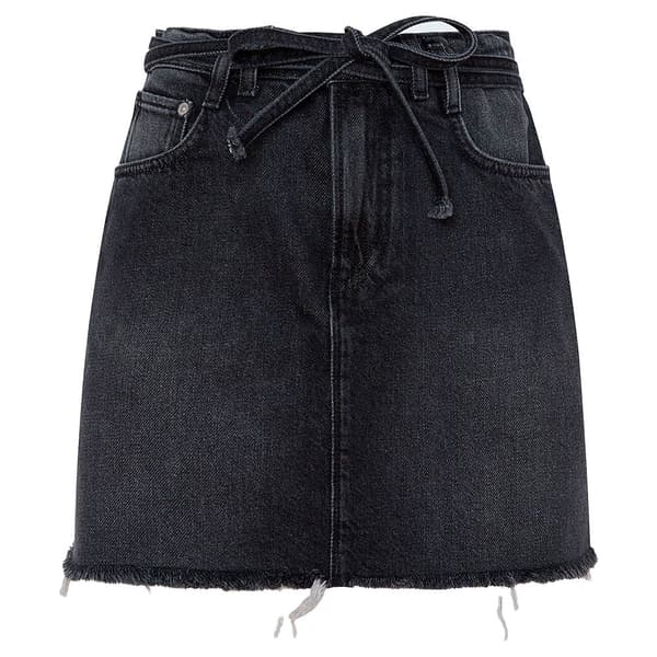 Pepe Jeans Med Bälteskjol Rachel Svart XS Kvinna