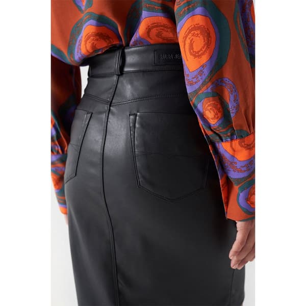 Salsa Jeans Hame 21006886 Regular Fit Musta 30 Nainen