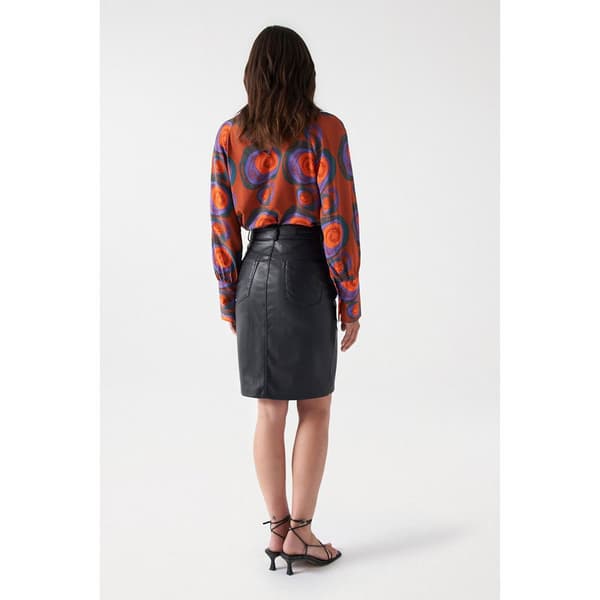 Salsa Jeans Hame 21006886 Regular Fit Musta 30 Nainen