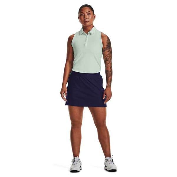 Under Armour Golf Skort Links Knit Blå 2XL Kvinde