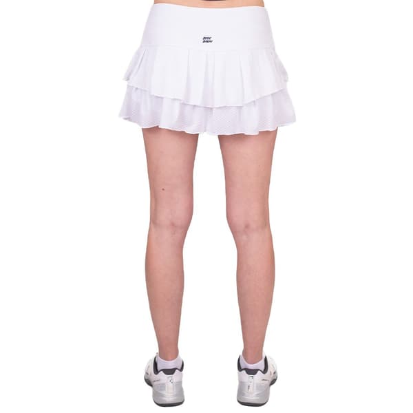 Bidi Badu Hame Crew Pleated Valkoinen S Nainen