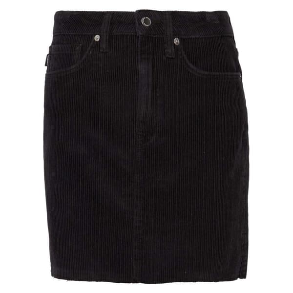 Superdry Kjol Vintage Cord Mini Svart 26 Kvinna