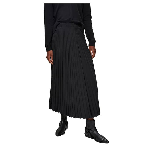 Selected Hame Alexis Mid Waist Midi Musta 40 Nainen
