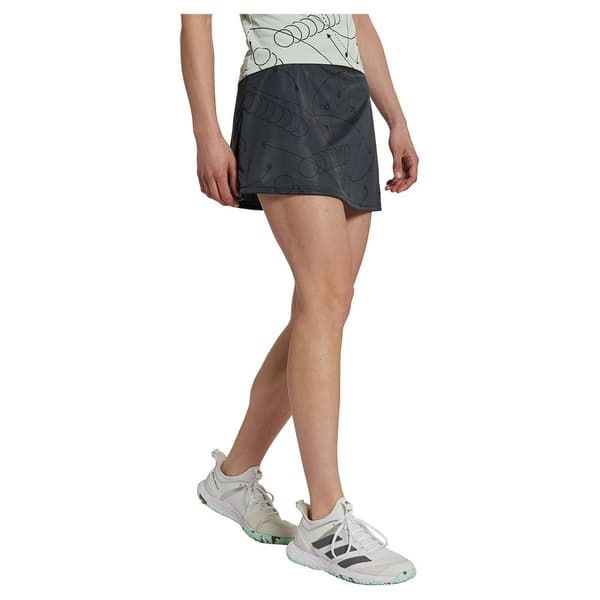 Adidas Hame Club Graphskirt Harmaa M Nainen
