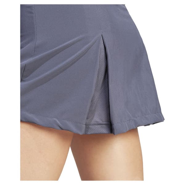 Adidas Kjol Club Pleated Blå L / Regular Kvinna