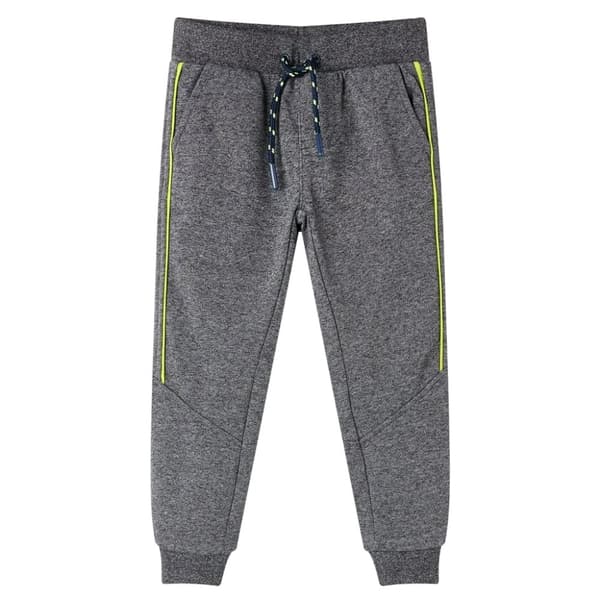 vidaXL Joggebukser for barn grå melert 92