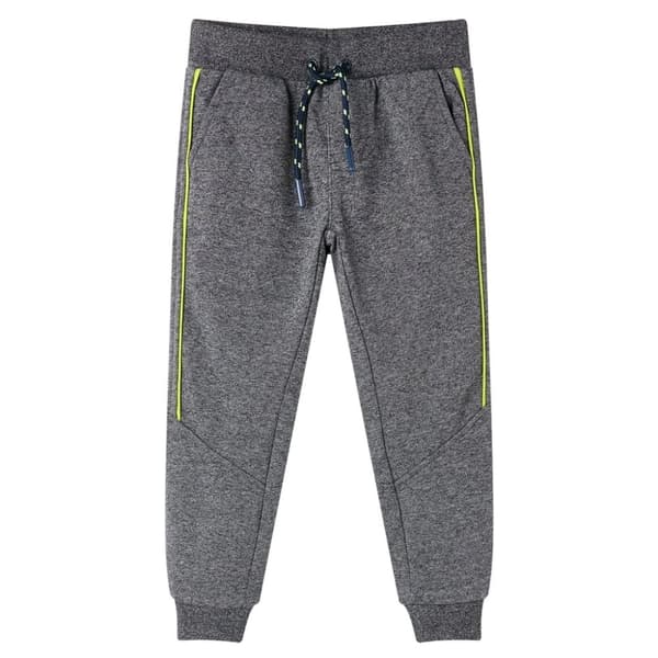 vidaXL Joggebukser for barn grå melert 116