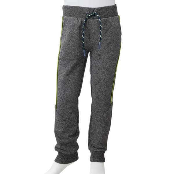 vidaXL Joggebukser for barn grå melert 128