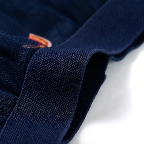 vidaXL Kjol för barn broderade marinblå 92