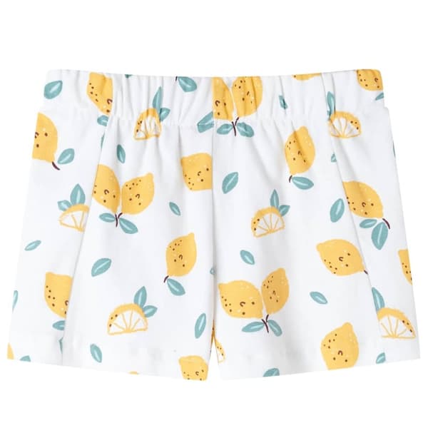 vidaXL Shorts for barn ecru 116