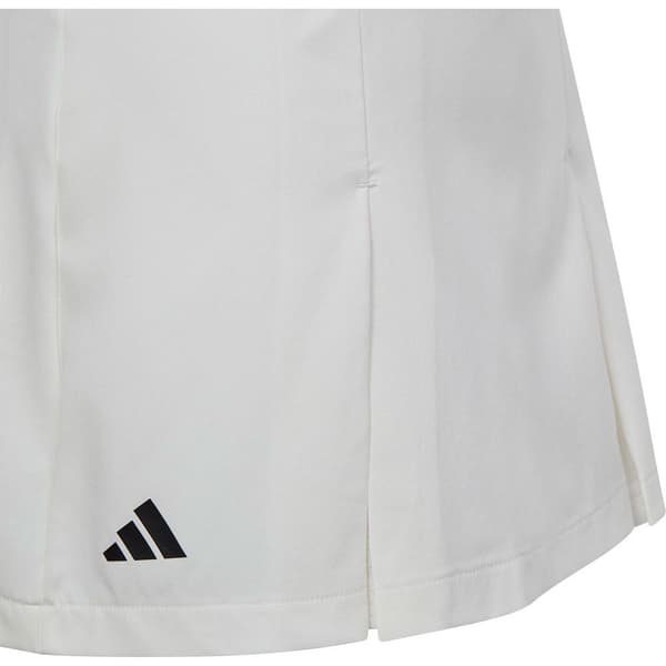 Adidas Kjol Club Pleat Vit 13-14 Years Pojke